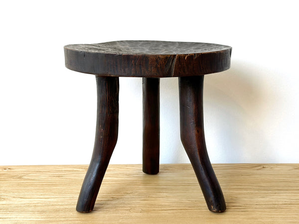 Handcarved Vintage African Stool