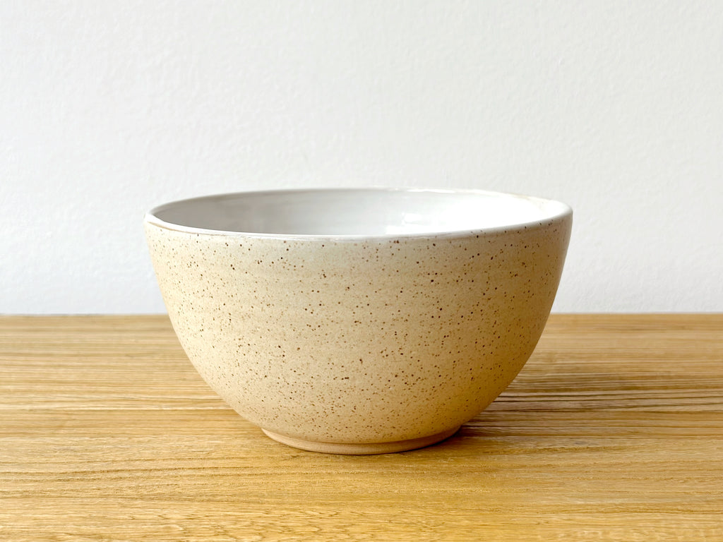 Ceramic Everyday Bowl Eggshell