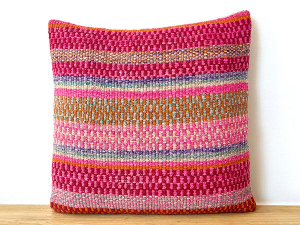 Handwoven Wool Pillow