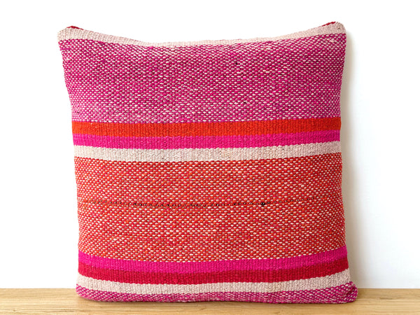 Handwoven Wool Pillow