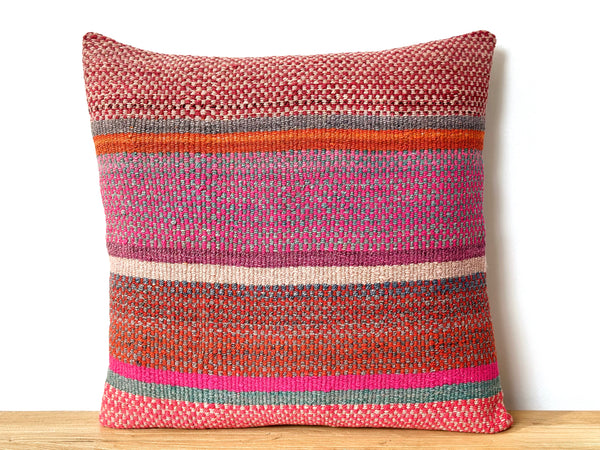 Handwoven Wool Pillow