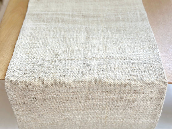 Linen Hemp Table Runner