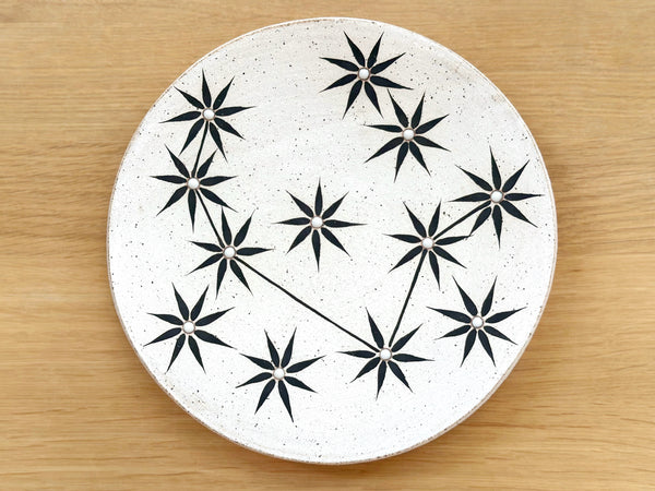 Hand-Painted Ceramic Large Plate