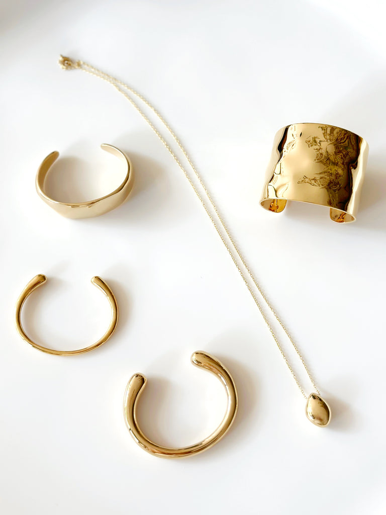 Gold-Plated Brass Cuff