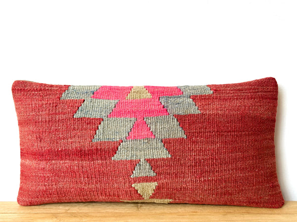 Handwoven Vintage Kilim Pillow