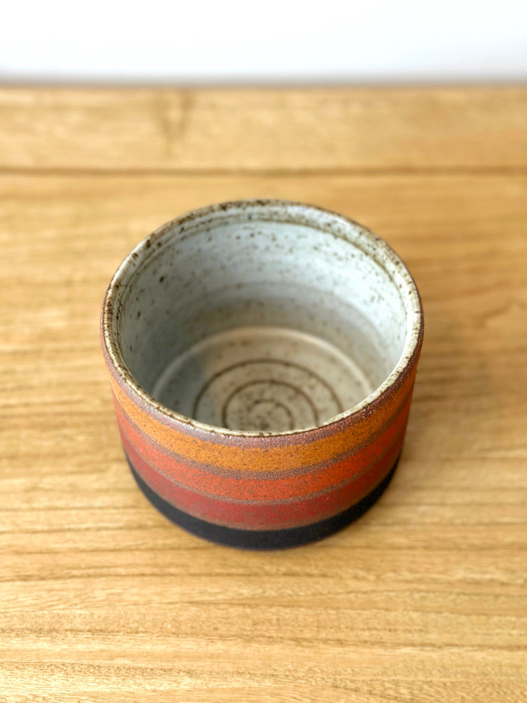 Hand-Painted Ceramic Tea Bowl