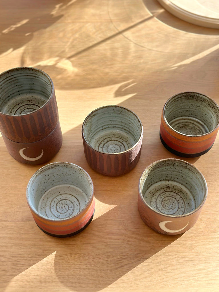 Hand-Painted Ceramic Tea Bowl