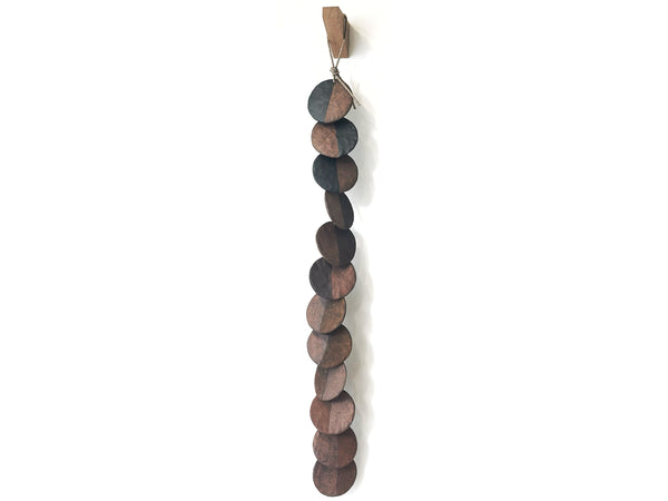 Ceramic Hanging Disc Single Strand