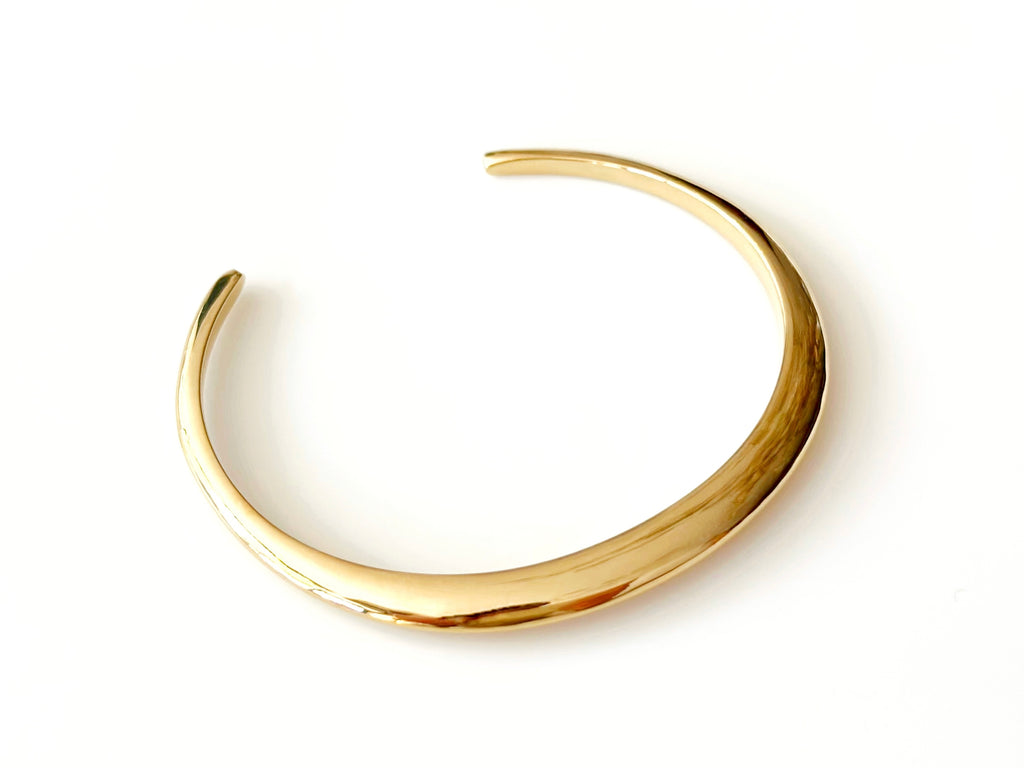 Gold Plated Brass Cuff