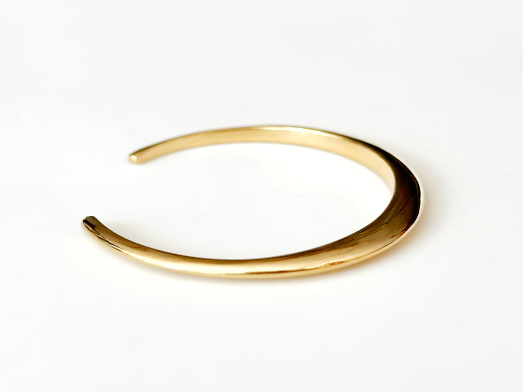 Gold Plated Brass Cuff