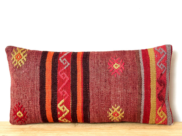 Handwoven Vintage Kilim Pillow