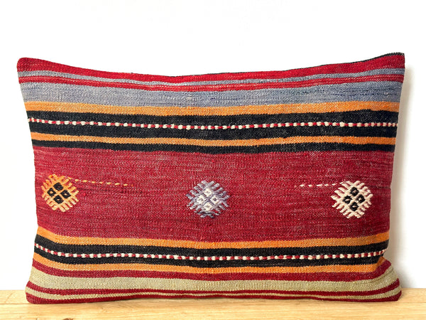 Handwoven Vintage Kilim Pillow