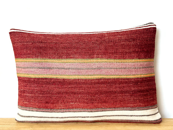 Handwoven Vintage Kilim Pillow