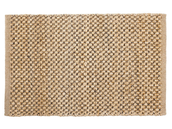 Handwoven Jute Rug Textured