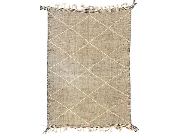 Handknotted Wool Rug - 6'10"W x 9'4"L