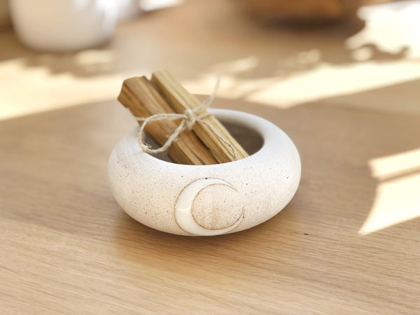 Hand-Painted Ceramic Small Round Bowl