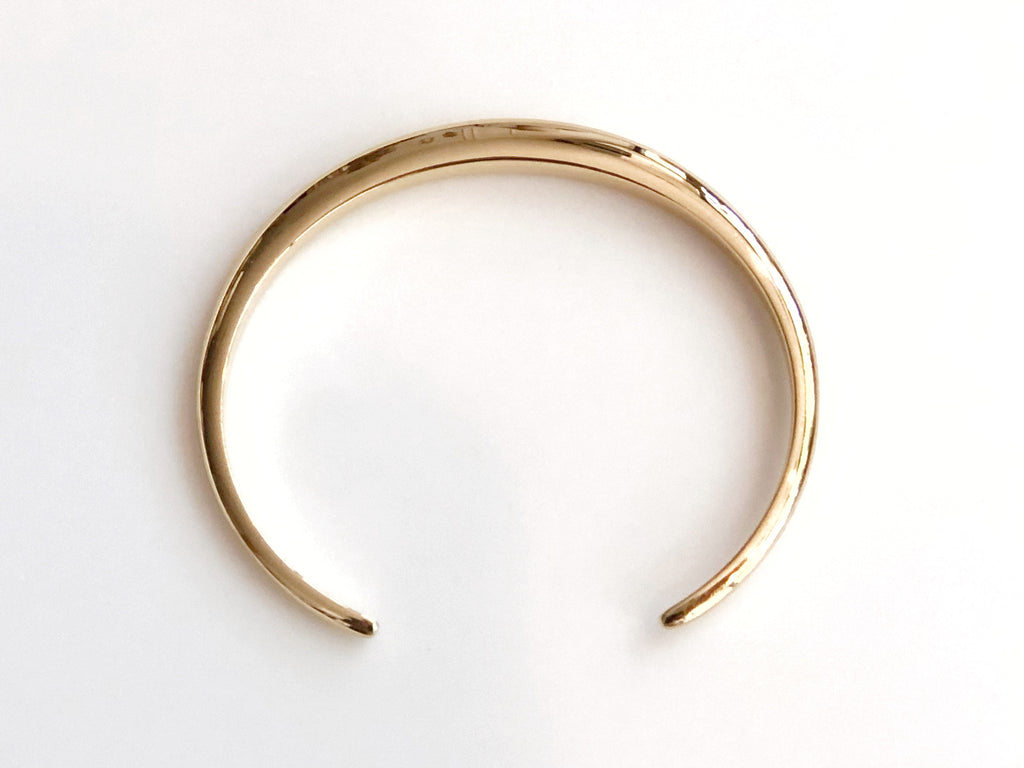 Gold Plated Brass Cuff