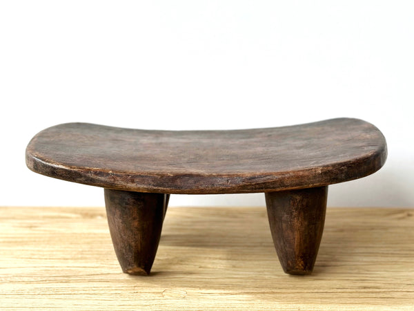 Handcarved Vintage African Small Stool