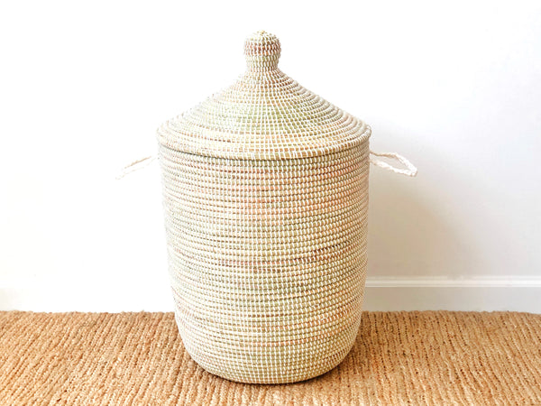 Handwoven Lidded Basket