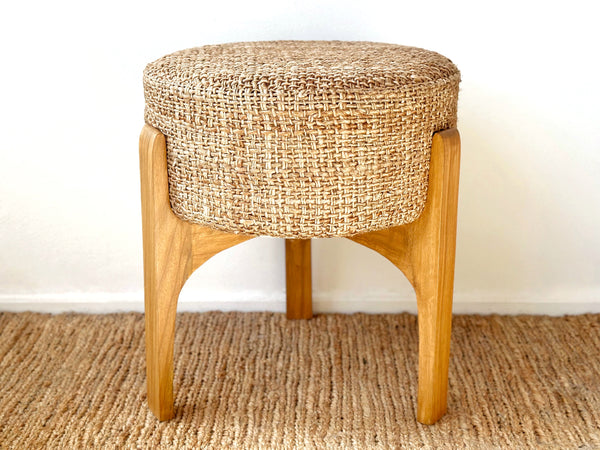 Handwoven Jute Stool